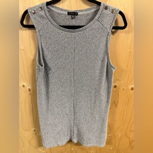 Dynamite Heather Gray Knit Top